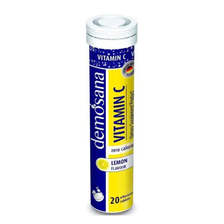 12 tubes x Demosana Vitamin C - Lemon flavour 82g