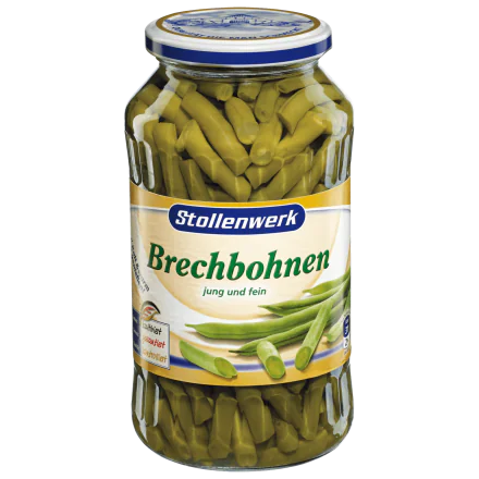 12 jars x BREAKING BEANS (Brechbohnen) 660g