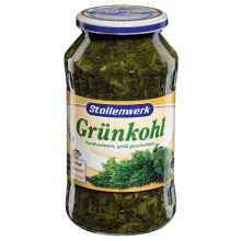 12 jars x GREEN CABBAGE (Grünkohl) 660g