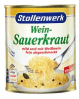 12 cans x Wine Cabbage (Wein Sauerkraut) 810g