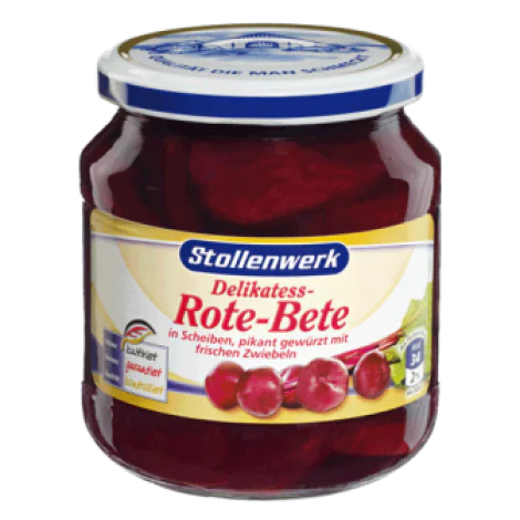 12 jars x BEETROOT (Delikatess Rote Bete) 670g